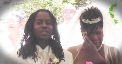 When This Son Serenades His Mom Down The Aisle, You Won’t Be Able To Stop The FLOOD Of Tears 