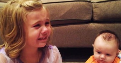 This Big Sister Just Expressed The Feelings Of Every New Parent PERFECTLY. Too Precious! 