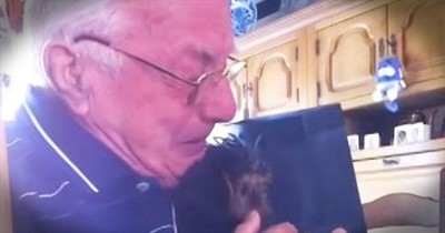 After Losing His Wife Of 63 Years, This Grandpa Just Got A Sweet Surprise - And I'm Bawling BUCKETS! 