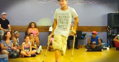 He May Have Lost A Limb – But This Man Still Has Plenty To DANCE About! 