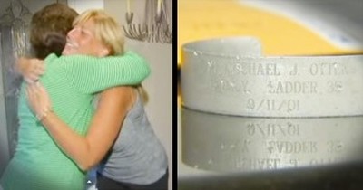 When This 9/11 Memorial Bracelet Washed Onto The Beach, 2 Families Created An Unbreakable Bond 