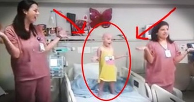 When This Tiny Tot Needed Cheering Up, These Nurses Knew The Perfect Medicine! 