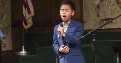 Young Sam's Performance Of 'How Great Thou Art' Just Gave Me Millions Of GOOSEBUMPS! 