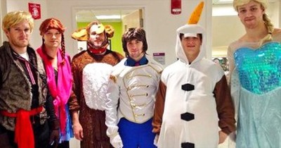 These Tough Men Are Dressing Up Like PRINCESSES To Visit A Children’s Hospital. And It's AWESOME! 