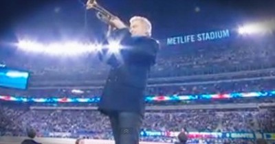 Now THIS Is 1 Beautiful Rendition Of Our Nation’s Anthem. That Trumpet Just Got Me All Misty-Eyed! 