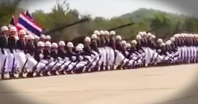 I Can Almost Guarantee You've Never Seen A MILITARY Parade Like THIS. WOW! 
