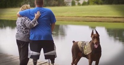 This Wounded Warrior Just Gave Him Mom A Well-Deserved Surprise. And Now I'm In TEARS! 
