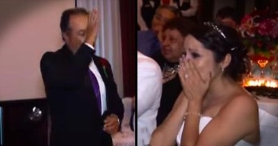 Father Uses Sign Language To Surprise Daughter With Special Song At Her Wedding 