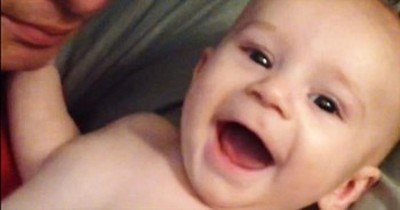 Father With No Arms Makes Son Laugh In The Cutest Ways 