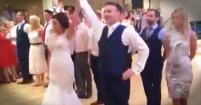 Bride And Groom Perform Incredible Irish Dance At Wedding Reception