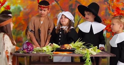 The First Thanksgiving According To Children