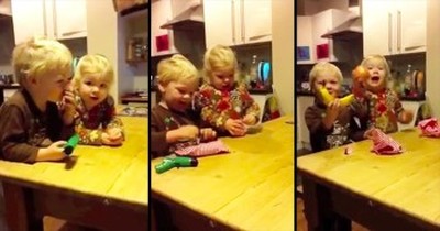 Father Gives Children Ordinary Presents To Remind Them To Be Grateful 