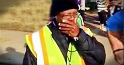 Community Surprises Beloved Crossing Guard With Car For Christmas 