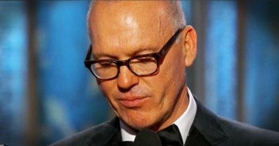 Emotional Golden Globe Acceptance Speech By Michael Keaton 