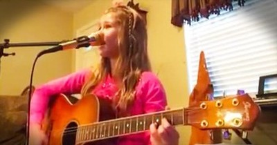 11 year old Molly Rae sings Carrie Underwood's Something in the Water 