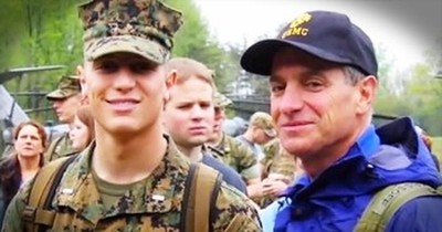 Father Enters Military After Marine Son Dies Overseas 