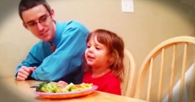 Adorable Little Girl Raps Nursery Rhymes With Beatboxing Dad 