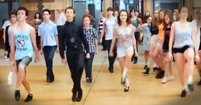 Mind-Blowing Irish Flash Mob Will Leave Your Jaw On The Floor 