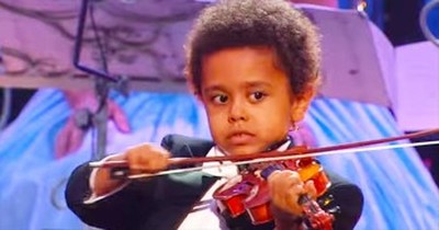 5-Year-Old Violin Prodigy Has Amazing Gift From God 