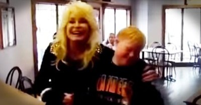Dolly Parton Sings With Young Boy With Down Syndrome 