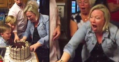 Expectant Mom Of 6 Boys Has The BEST Reaction To Gender Reveal  