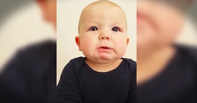 Baby Cries At Daddy’s ‘Bad’ Singing