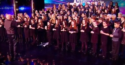 160-Piece Welsh Choir Will Send Chills Straight Up Your Spine 