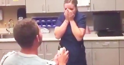 Man Stages Elaborate ER Proposal 