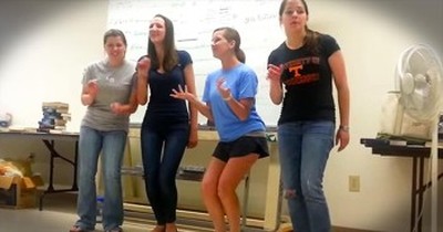 Incredible Barbershop Quartet During Class Is Toe-Tappin’ Good! 
