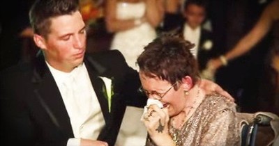Groom Shares Emotional Dance With Mother With ALS 