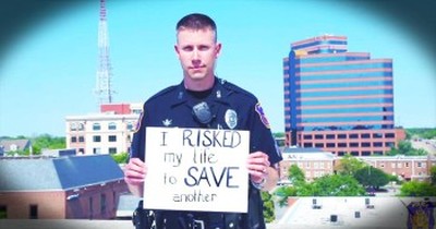 Cardboard Testimonies From Police Officers Will Choke You Up 