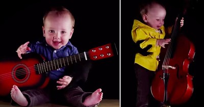 8-Month-Old Has The CUTENESS 1-Baby Band