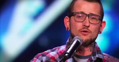 Singer Auditions With Emotional Song For Son He Lost To Cancer 