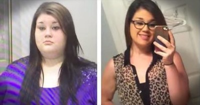 Embarrassed Teen Loses 200 Pounds And Inspires Thousands! 