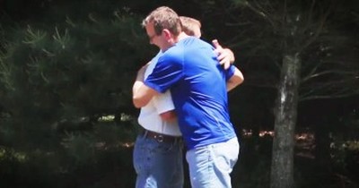 Preacher Hugs Man Who Killed His Father 