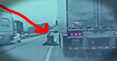 3 Guardian Angels Save A Truck Driver’s Life 