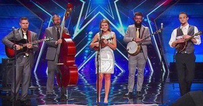 Bluegrass-Playing Tire Company Workers Blow The Judges Away!  