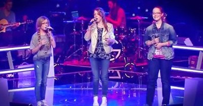 3 Young Girls Sing Chilling Version Of ‘Angel’ 