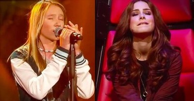 Young Girl Nearly Brings The Judges To Tears With Sting’s ‘Fields Of Gold’ 