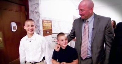 Detective Adopts 2 Brothers Out Of Abusive Foster Care 
