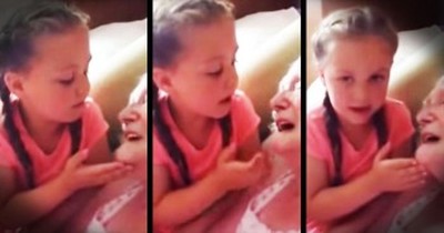 She’s Singing To Her Nana With Dementia. And The Tears Are Rolling! 