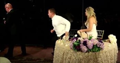 Firefighter Groom Saves Guest From Choking At Wedding Reception 