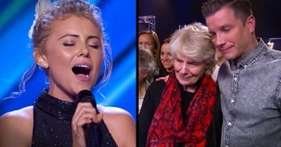 Woman Stops The Judges In Their Tracks With Beautiful Tribute To Her Father 