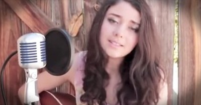 Young Girl Stuns The WORLD With Elvis Presley Classic ‘Can’t Help Falling In Love’ 