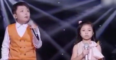2 Children Sing Chilling Rendition Of ‘You Raise Me Up’
