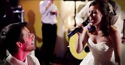 Bride Surprises Groom With The SWEETEST Song. WOW! 