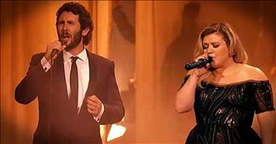'All I Ask' - Josh Groban And Kelly Clarkson Chilling Duet 