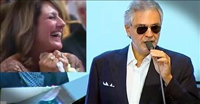 Andrea Bocelli Surprises Bride With Concert At Wedding 