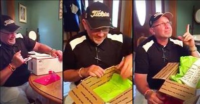 Daughter’s Birthday Present To Dad Leaves Him In TEARS! 