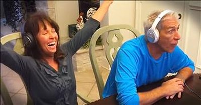 Couple Plays Whisper Game To Announce Pregnancy To Parents 